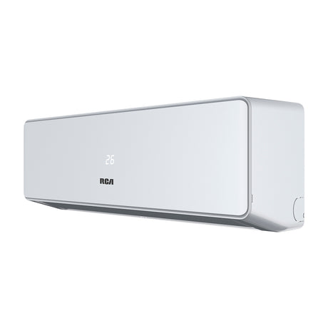 RCA Aire Acondicionado Split Inverter +Plus 18,000 BTU | SEER 21 | WiFi | Compatible con Google Assistant & Amazon Alexa | Función Health | Limpieza automática | 220V | Gris