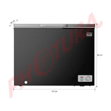 RCA Congelador Horizontal de 11p3 | Negro