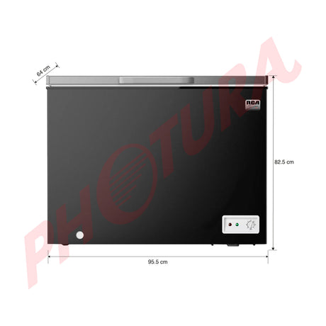RCA Signature Congelador Horizontal de 9.1p3 | Negro