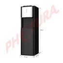 RCA Dispensador de Agua Fría/Caliente | Carga Inferior | Capacidad de 19L |  Negro Gris