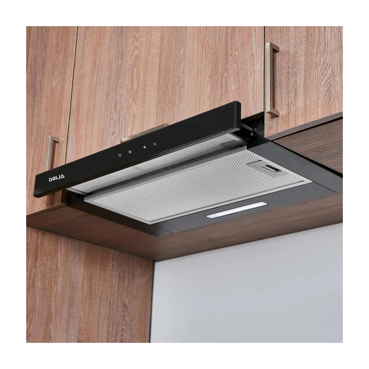 DRIJA Retráctil Touch 76 Black Extractor de Grasa | Negro - Photura