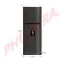 Sankey Refrigeradora Top Freezer Inverter | Enfriamiento Supremo | Descongelación Automática | Dispensador de Agua | 8.65p3 | Negro