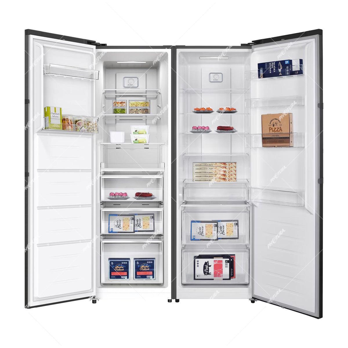 Sankey Bundle Refrigeradora y Congelador Inverter | Enfriamiento Supremo | Descongelación Automática | 22.32p3