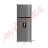 Sankey Refrigeradora Top Freezer Inverter | Enfriamiento Supremo | Descongelación Automática | Dispensador de Agua | 15.75p3