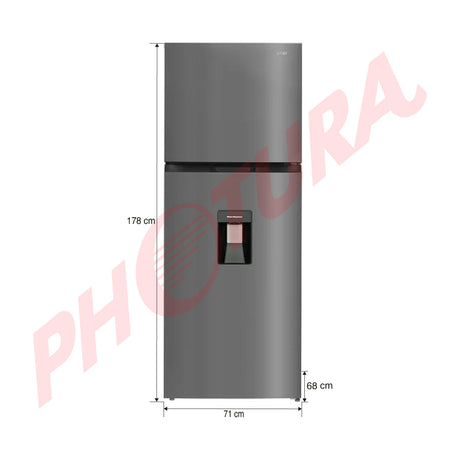 Sankey Refrigeradora Top Freezer Inverter | Enfriamiento Supremo | Descongelación Automática | Dispensador de Agua | 15.75p3