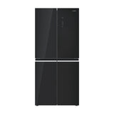 Sankey Refrigeradora Cross Door Inverter de 4 Puertas | Enfriamiento Supremo | Descongelación Automática | 16.46p3 | Negro