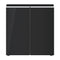 Sankey Refrigeradora Cross Door Inverter de 4 Puertas | Enfriamiento Supremo | Descongelación Automática | 16.46p3 | Negro