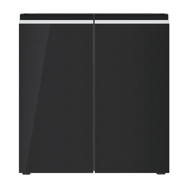 Sankey Refrigeradora Cross Door Inverter de 4 Puertas | Enfriamiento Supremo | Descongelación Automática | 16.46p3 | Negro