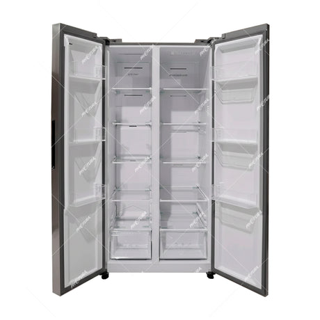 Sankey Refrigeradora Side by Side Inverter | Super Enfriamiento | Descongelación Automática | 16.14p3 | Gris