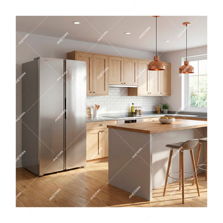 Sankey Refrigeradora Side by Side Inverter | Super Enfriamiento | Descongelación Automática | 16.14p3 | Gris