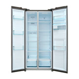 Sankey Refrigeradora Side by Side Inverter | Enfriamiento Supremo | Descongelación Automática | Dispensador de Agua | 15.36p3 | Negro