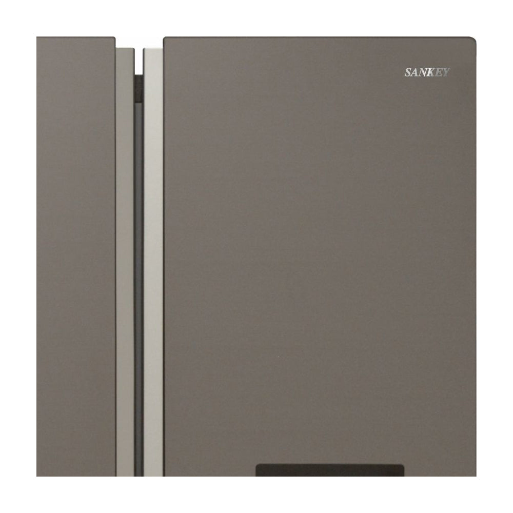 Sankey Refrigeradora Side by Side Inverter | Enfriamiento Supremo | Descongelación Automática | Dispensador de Agua | 15.36p3 | Gris