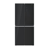 Sankey Refrigeradora Cross Door Inverter de 4 Puertas | Enfriamiento Supremo | Descongelación Automática | 18.43p3 | Negro