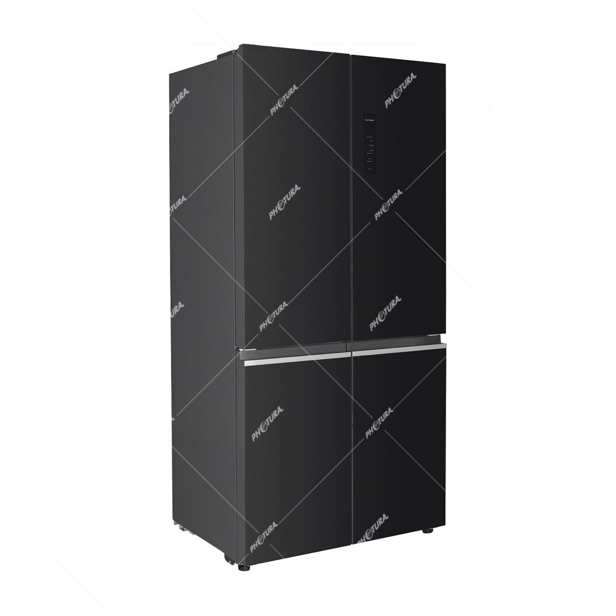 Sankey Refrigeradora Cross Door Inverter de 4 Puertas | Enfriamiento Supremo | Descongelación Automática | 18.43p3 | Negro