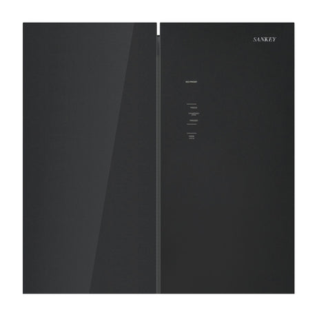 Sankey Refrigeradora Cross Door Inverter de 4 Puertas | Enfriamiento Supremo | Descongelación Automática | 18.43p3 | Negro