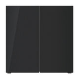 Sankey Refrigeradora Cross Door Inverter de 4 Puertas | Enfriamiento Supremo | Descongelación Automática | 18.43p3 | Negro