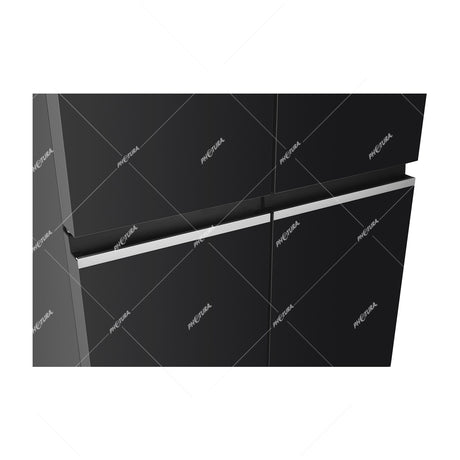 Sankey Refrigeradora Cross Door Inverter de 4 Puertas | Enfriamiento Supremo | Descongelación Automática | 18.43p3 | Negro