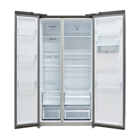 Sankey Refrigeradora Side by Side Inverter | Enfriamiento Supremo | Descongelación Automática | Dispensador de Agua | 18.96p3 | Gris