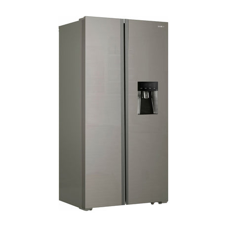 Sankey Refrigeradora Side by Side Inverter | Enfriamiento Supremo | Descongelación Automática | Dispensador de Agua | 18.96p3 | Gris