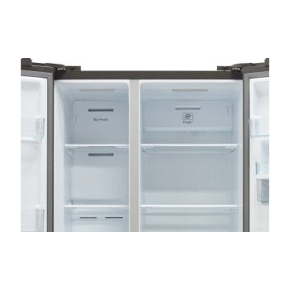 Sankey Refrigeradora Side by Side Inverter | Enfriamiento Supremo | Descongelación Automática | Dispensador de Agua | 18.96p3 | Gris