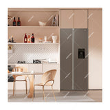 Sankey Refrigeradora Side by Side Inverter | Enfriamiento Supremo | Descongelación Automática | Dispensador de Agua | 18.96p3 | Gris