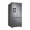 Samsung Refrigeradora French Door Digital Inverter de 3 Puertas | All-Around Cooling | SpaceMax | Dispensador de Agua | 22p3