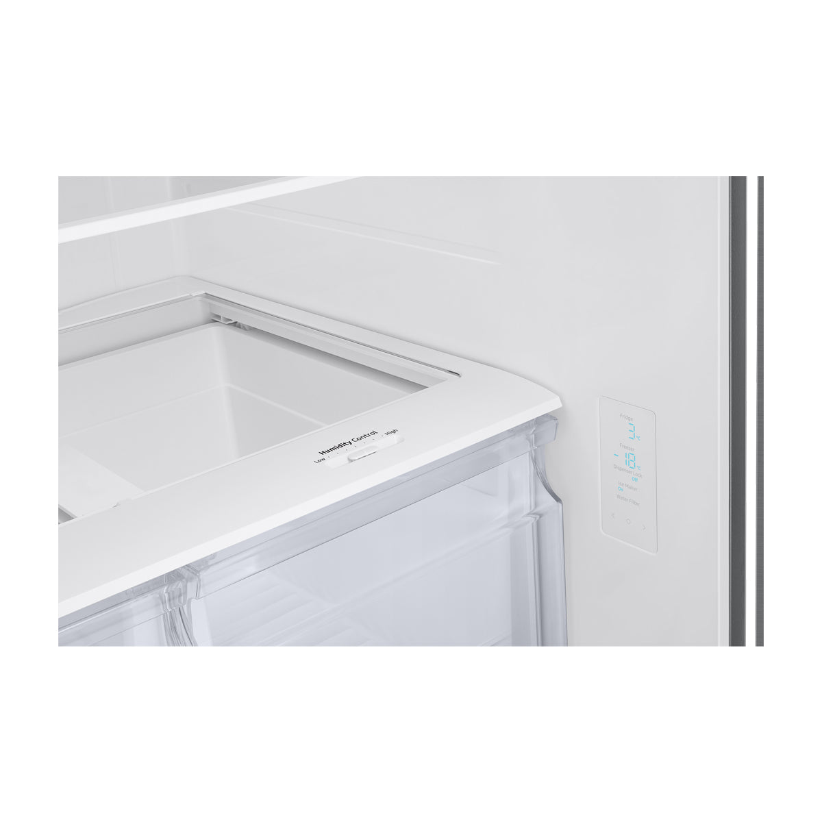 Samsung Refrigeradora French Door Digital Inverter de 3 Puertas | All-Around Cooling | SpaceMax | Dispensador de Agua | 22p3