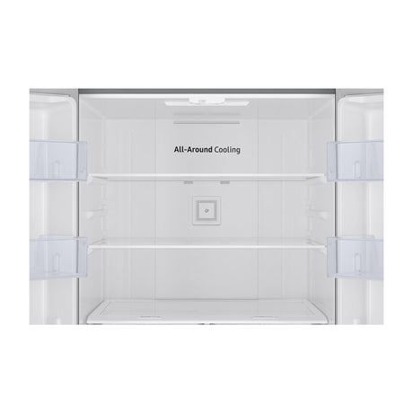 Samsung Refrigeradora French Door Digital Inverter de 3 Puertas | All-Around Cooling | SpaceMax | Dispensador de Agua | 22p3