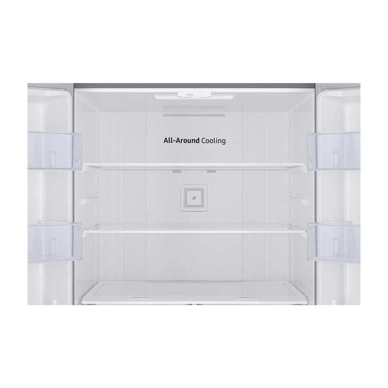 Samsung Refrigeradora French Door Digital Inverter de 3 Puertas | All-Around Cooling | SpaceMax | Dispensador de Agua | 22p3
