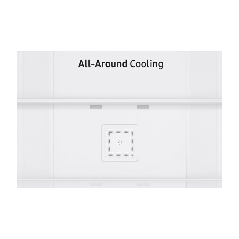 Samsung Refrigeradora French Door Digital Inverter de 3 Puertas | All-Around Cooling | SpaceMax | Dispensador de Agua | 22p3
