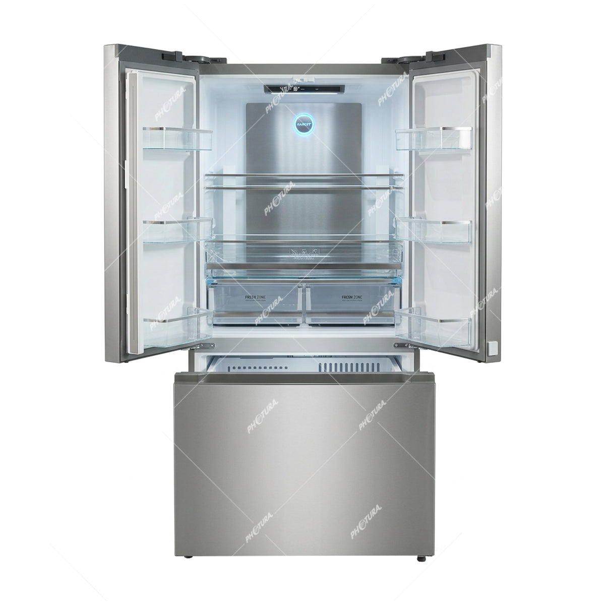 Sankey Refrigeradora French Door Inverter de 3 Puertas | Enfriamiento Supremo | Descongelación Automática | 20.34p3