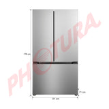 Sankey Refrigeradora French Door Inverter de 3 Puertas | Enfriamiento Supremo | Descongelación Automática | 20.34p3