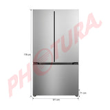 Sankey Refrigeradora French Door Inverter de 3 Puertas | Enfriamiento Supremo | Descongelación Automática | 20.34p3