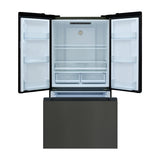 Sankey Refrigeradora French Door Inverter de 3 Puertas | Enfriamiento Supremo | Descongelación Automática | 20.34p3 | Negro