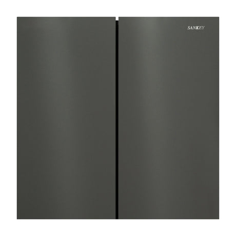 Sankey Refrigeradora French Door Inverter de 3 Puertas | Enfriamiento Supremo | Descongelación Automática | 20.34p3 | Negro