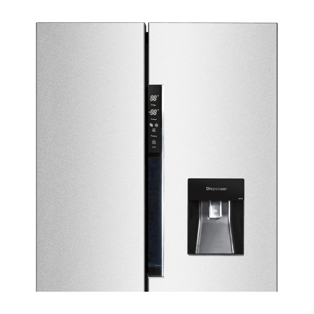 Sankey Refrigeradora Side by Side Inverter | Enfriamiento Supremo | Descongelación Automática | Dispensador de Agua | 21.68p3