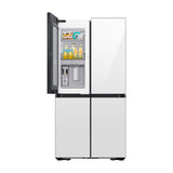 Samsung BESPOKE Refrigeradora Cross Door de 4 Puertas Inverter | Metal Cooling | Triple Cooling | Dual Ice Maker | Beverage Center | 19.63p3 | Clean White