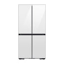 Samsung BESPOKE Refrigeradora Cross Door de 4 Puertas Inverter | Metal Cooling | Triple Cooling | Dual Ice Maker | Beverage Center | 19.63p3 | Clean White