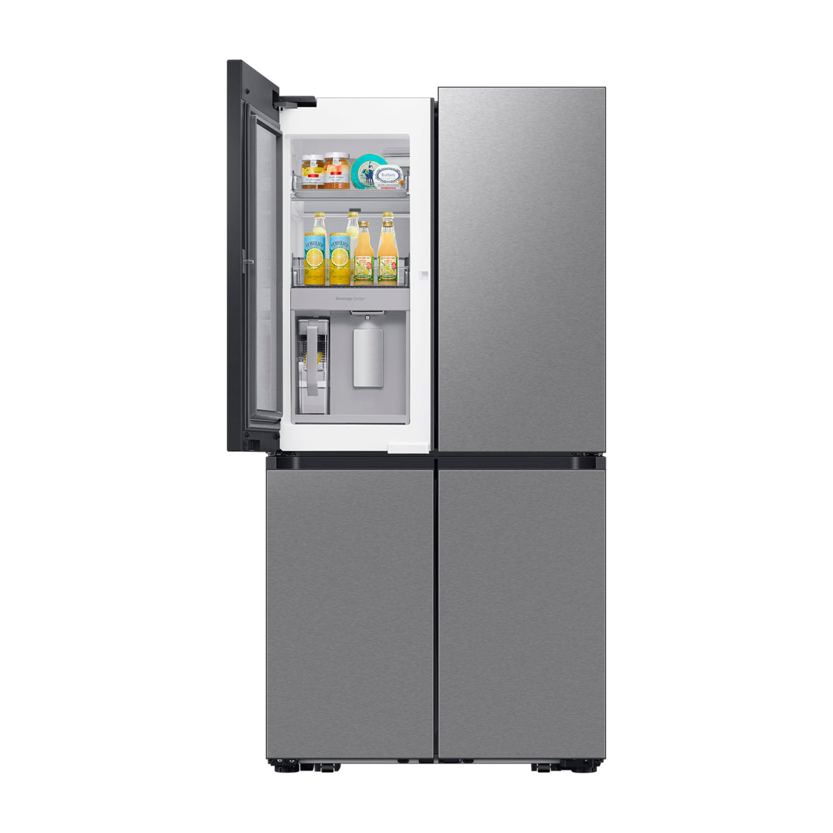 Samsung BESPOKE Refrigeradora Cross Door de 4 Puertas Inverter | Metal Cooling | Triple Cooling | Dual Ice Maker | Beverage Center | 22.81p3