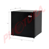 Sankey Refrigeradora Compacta de 1 Puerta | Rápido Enfriamiento | Control de Temperatura | 1.52p3 | Negro