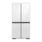 Samsung BESPOKE Refrigeradora Cross Door de 4 Puertas Inverter | Metal Cooling | Triple Cooling | Dual Ice Maker | Beverage Center | 28.95p3 | Clean White