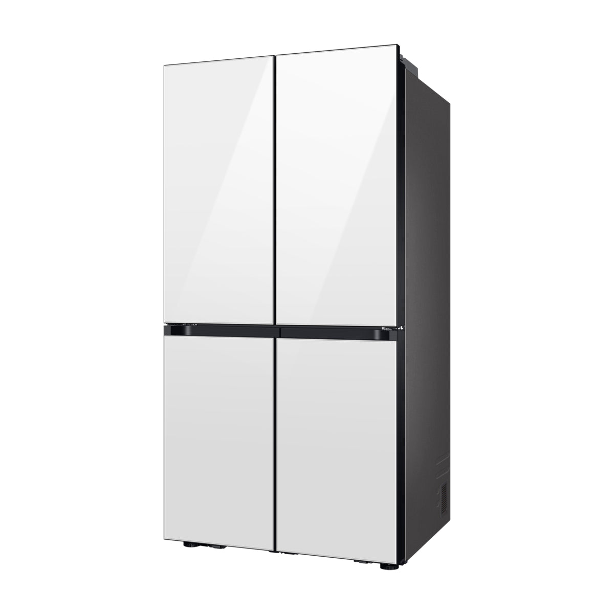 Samsung BESPOKE Refrigeradora Cross Door de 4 Puertas Inverter | Metal Cooling | Triple Cooling | Dual Ice Maker | Beverage Center | 28.95p3 | Clean White
