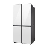Samsung BESPOKE Refrigeradora Cross Door de 4 Puertas Inverter | Metal Cooling | Triple Cooling | Dual Ice Maker | Beverage Center | 28.95p3 | Clean White