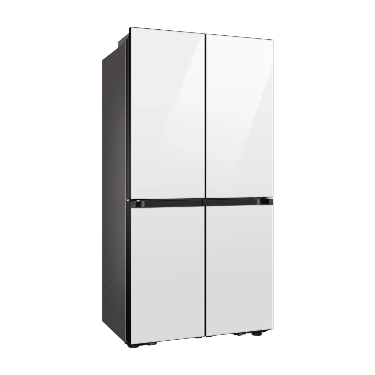 Samsung BESPOKE Refrigeradora Cross Door de 4 Puertas Inverter | Metal Cooling | Triple Cooling | Dual Ice Maker | Beverage Center | 28.95p3 | Clean White