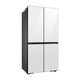 Samsung BESPOKE Refrigeradora Cross Door de 4 Puertas Inverter | Metal Cooling | Triple Cooling | Dual Ice Maker | Beverage Center | 28.95p3 | Clean White