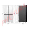 Samsung BESPOKE Refrigeradora Cross Door de 4 Puertas Inverter | Metal Cooling | Triple Cooling | Dual Ice Maker | Beverage Center | 28.95p3 | Clean White