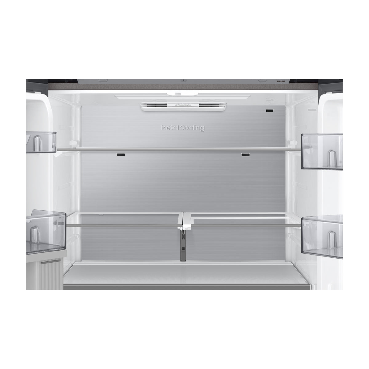 Samsung BESPOKE Refrigeradora Cross Door de 4 Puertas Digital Inverter | Family Hub | Triple Cooling | Dual Ice Maker | Beverage Center | 28.60p3