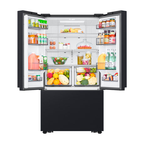 Samsung Refrigeradora French Door Digital Inverter de 3 Puertas | All-Around Cooling | SpaceMax | Dual Ice Maker | 31.18p3 | Negro