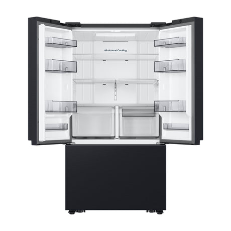 Samsung Refrigeradora French Door Digital Inverter de 3 Puertas | All-Around Cooling | SpaceMax | Dual Ice Maker | 31.18p3 | Negro