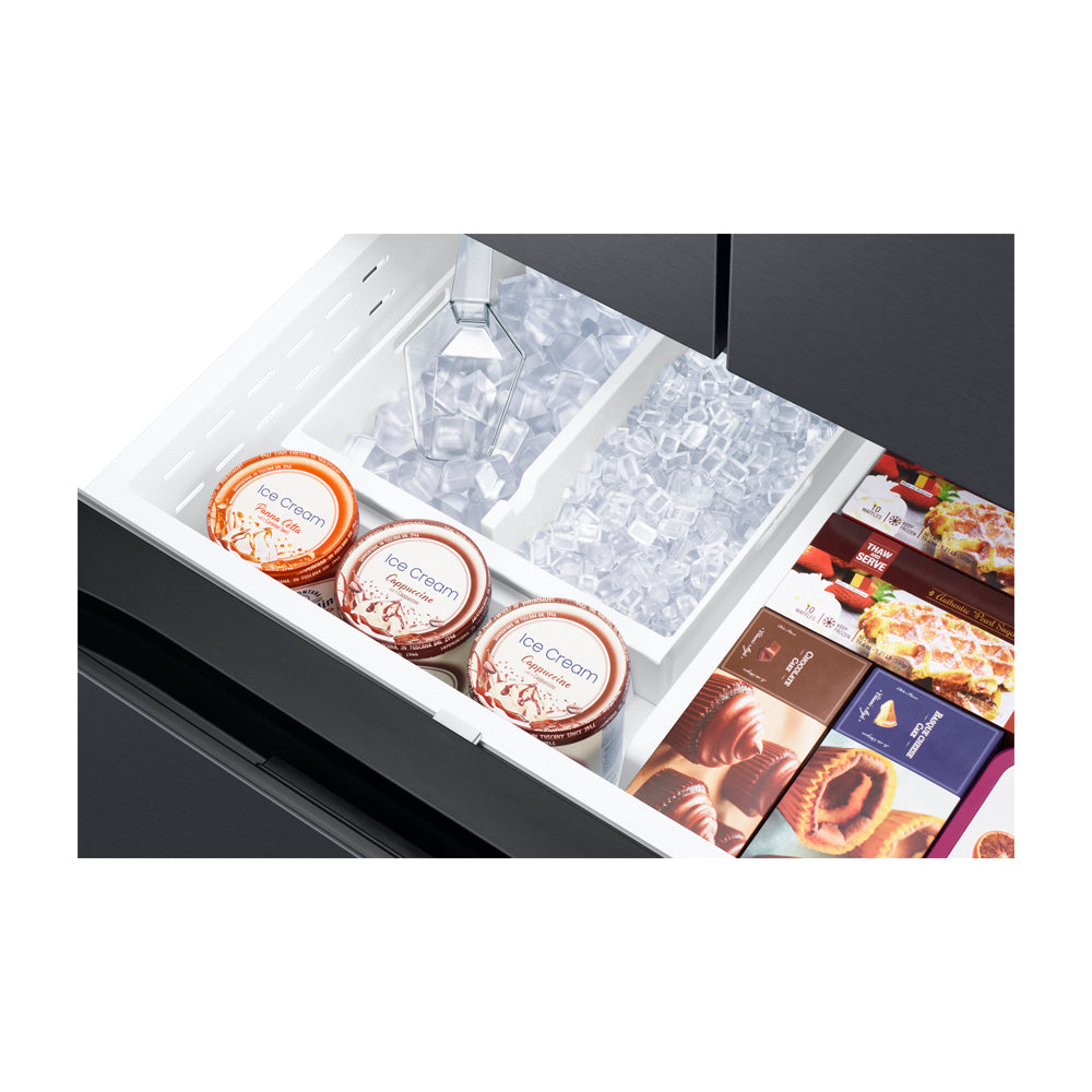 Samsung Refrigeradora French Door Digital Inverter de 3 Puertas | All-Around Cooling | SpaceMax | Dual Ice Maker | 31.18p3 | Negro